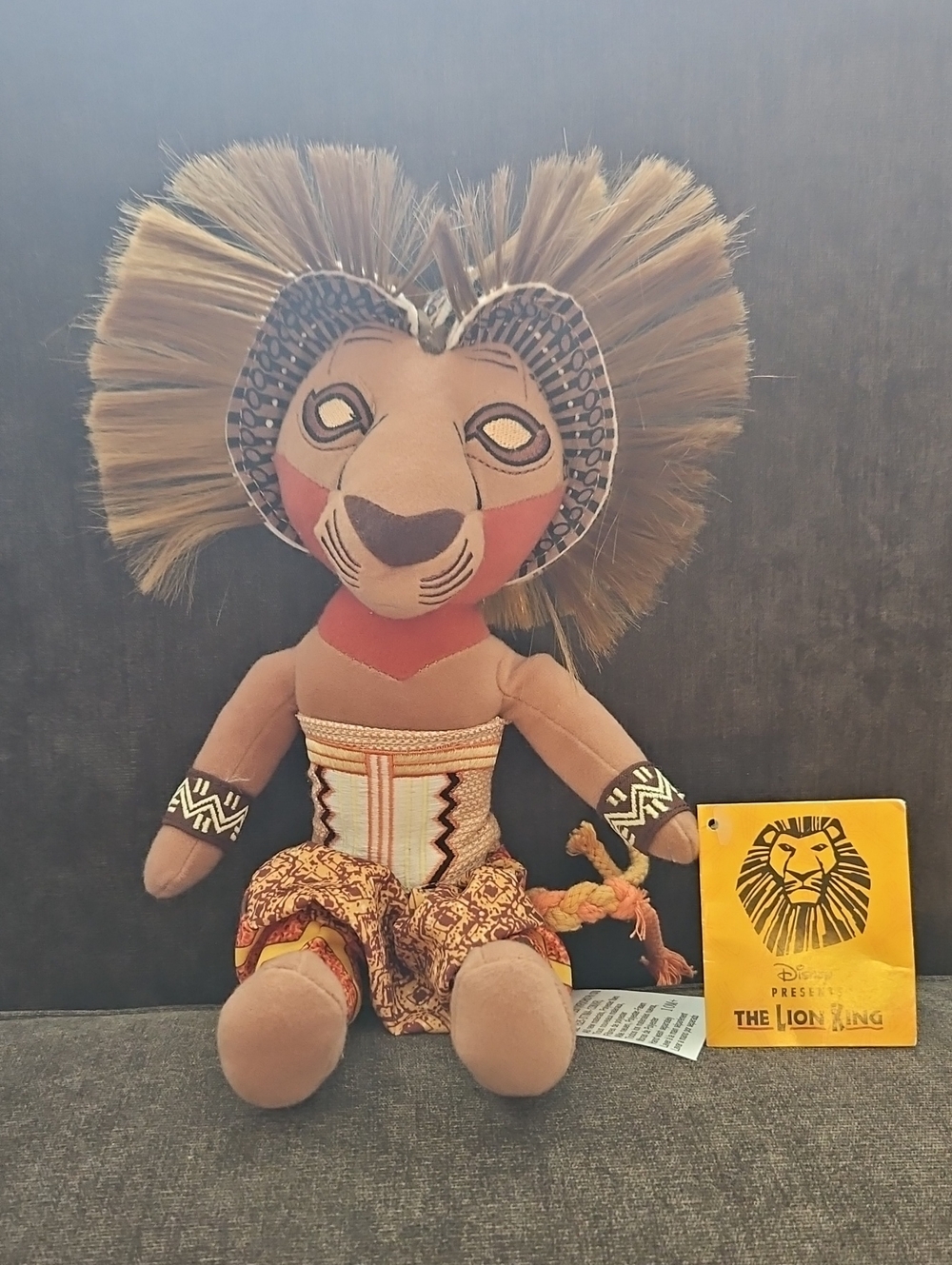 Disney The Lion King Broadway Musical Rafiki Plush